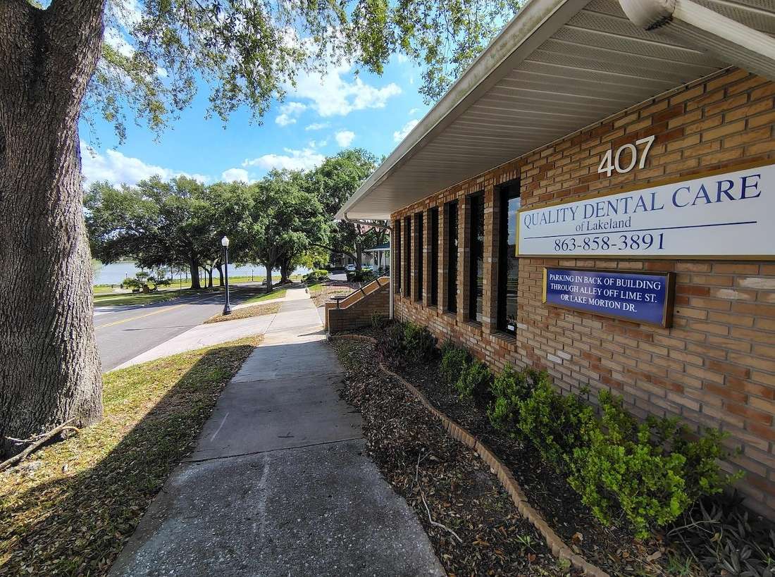 Our Building Front of our dental office in Lakeland, FL